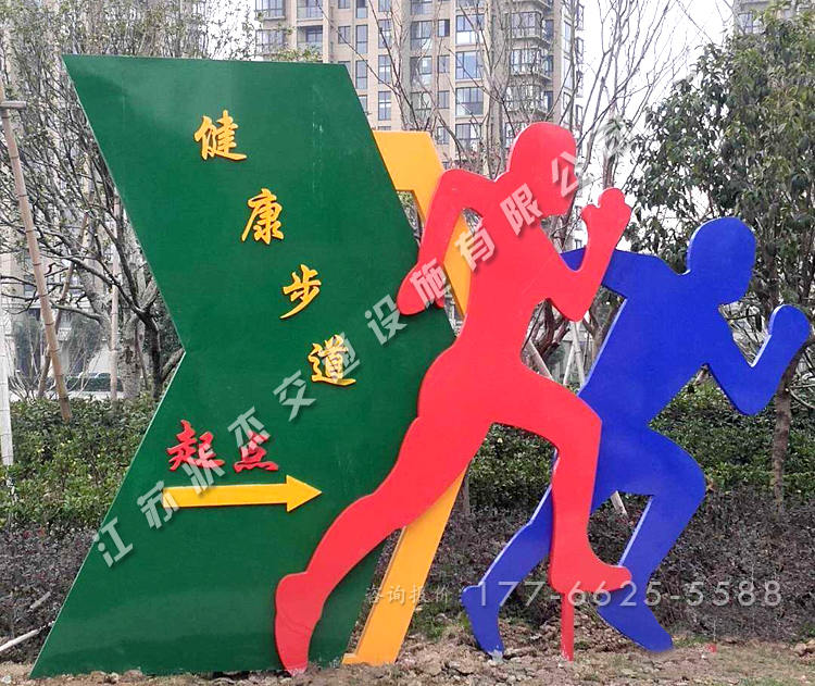健康步道起點導向牌