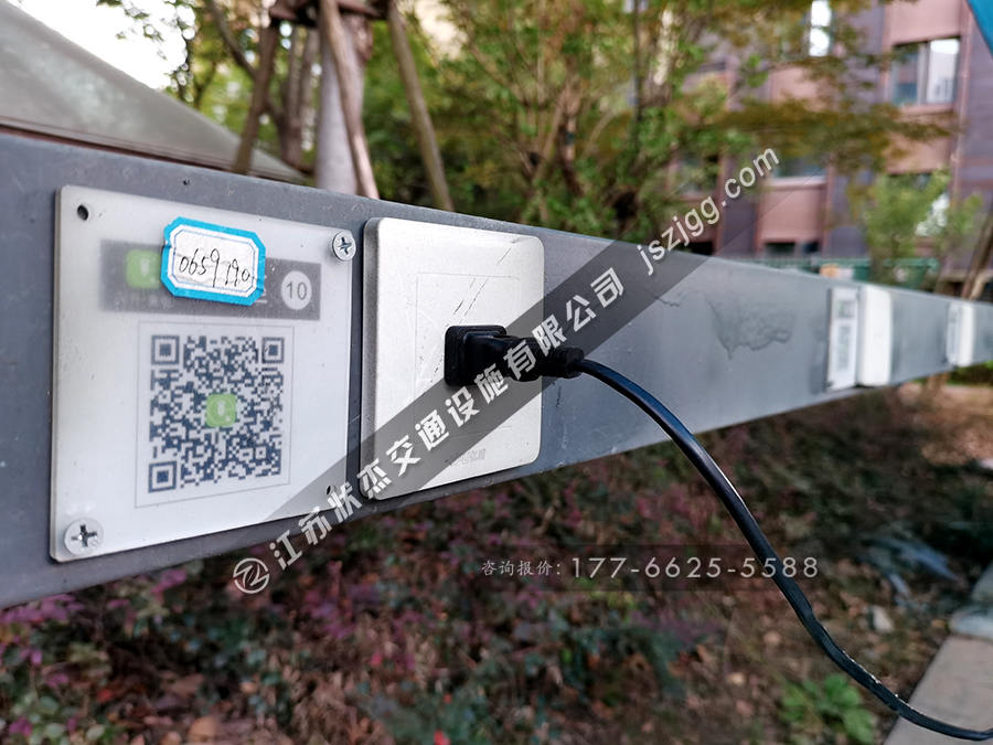 小區(qū)電動車充電樁車棚圖片大全